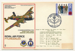 GRANDE BRETAGNE - Env. 70eme Anniversaire Royal Aéro Club - 25 Août 1971 - Cartas & Documentos