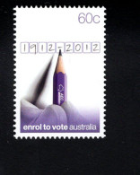 1767663208 2012 SCOTT 3675  (XX)  POSTFRIS MINT NEVER HINGED  - COMPULSORY VOTING ENROLMENT CENT. - Mint Stamps