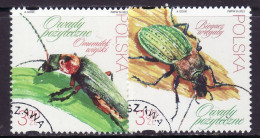 POLAND 2023 Beneficial Insects USED - Used Stamps