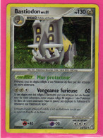 Carte Pokemon Francaise 2008 Diamant Et Perle Tresor Mysterieux 21/123 Bastiodon 130pv Un Pli Holo - Diamond & Pearl 