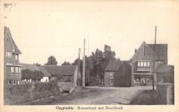 BELGIQUE - OPGRIMBIE - Bussestraat Met Broekbeek - Carte Postale Ancienne - Other & Unclassified