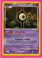 Carte Pokemon Francaise 2008 Diamant Et Perle Tresor Mysterieux 37/123 Zarbi 50pv Neuve - Diamond & Pearl 