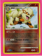 Carte Pokemon Francaise 2008 Diamant Et Perle Merveilles Secretes 22/132 Arcanin 100pv Bon Etat - Diamond & Pearl 