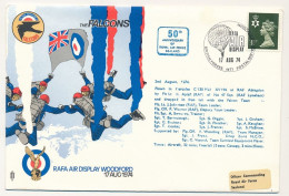 GRANDE BRETAGNE - Env. 50eme Anniversaire Royal Air Force - British Forces Postal Service - 17 Août 1974 - Brieven En Documenten