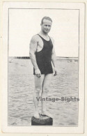 Record Apnoea Diver Harold Whitey Packman (Vintage PC ~1920s) - Schwimmen