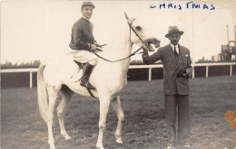 LOT DE 42 CARTES PHOTO -1934 / 1937 - CHEVAUX DE COURSE- HIPPODROME DU CAIRE EGYPTE - 5 - 99 Postales