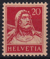Zumst. 174 MiNr. 206x Schweiz 1925, Tell Mit Armbrust  - Postfrisch/**/MNH - Unused Stamps