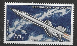 Gabon Gabun Space Airmail Stamp 1962 Mnh ** 4,00 Euros - Gabon (1960-...)