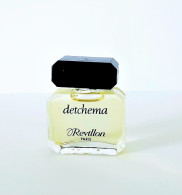 Miniatures De Parfum  DETCHEMA   De REVILLON   HAUTEUR 4 CM - Miniatures Femmes (sans Boite)