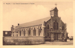 BELGIQUE - OUGREE - Les Grands Communaux Et L'église - Edition Maison Thiriart  - Carte Postale Ancienne - Autres & Non Classés