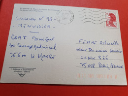 Oblitération Mécanique Du Havre Sur Carte Postale En 1986 - Réf 343 - 1961-....