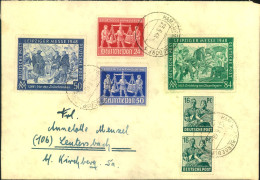 1948, 23.6.: Pfenniggenauer 10-fach- Frankatur (240 RPf)  Vom Letzten Tag Ab HAMBURG-BERGEDORF - Sonstige & Ohne Zuordnung