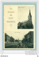 Petit Wasmes ( Double Vue) - Rare - Voyagé De Wasmes Vers France En 1949 - Colfontaine