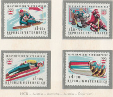 Austria 1976 - Olimpic Games Set MNH - Hiver 1976: Innsbruck