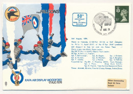 GRANDE BRETAGNE - Env. RAFA Air Display Woodford - British Forces Postal Service - 17 Août 1974 - Covers & Documents