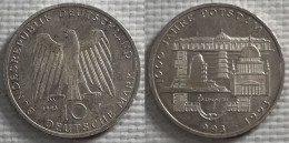 AC -  1993 F GERMANY SILVER 10 DEUTSCHE MARK 1000th ANNIVERSARY - CITY OF POSTDAM PALACE OF SANSSOUCI & NICOLAI CHURCH - Commemorative