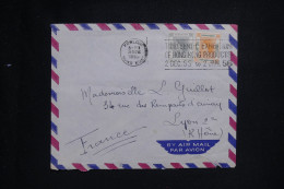 HONG KONG - Enveloppe  Pour La France En 1955 - L 143457 - Briefe U. Dokumente