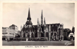 FRANCE - 59 - Roubaix - Eglise St Martin - Carte Postale Ancienne - Roubaix