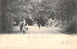 BELGIQUE - GAND - Le Pont Rustique Au Parc - Carte Postale Ancienne - Gent