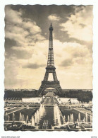 PARIS:  LES  GRANDES  EAUX  AU  PALAIS  SE  CHAILLOT  ET  LA  TOUR  EIFFEL  -  PHOTO  -  FG - Tour Eiffel