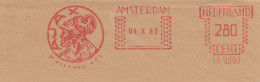 Meter Cut Netherlands 1983 - AJAX - Football Club Amsterdam - Volley-Ball