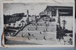 MARSEILLE   -   ESCALIER  DE  LA  GARE    1939 - Estación, Belle De Mai, Plombières