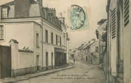 FLINS Grande Rue Et Hôtel De La Croix Blanche - Flins Sur Seine