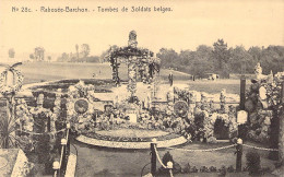BELGIQUE - RABOSSEE BARCHON - Tombes De Soldats Belges - Carte Postale Ancienne - Autres & Non Classés