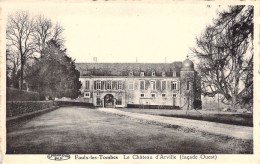 BELGIQUE - FAULX LES TOMBES - Le Château D'Arville - Façade Ouest - Carte Postale Ancienne - Autres & Non Classés