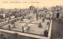 BELGIQUE - RABOSSEE BARCHON - Tombes Des Soldats Belges - Carte Postale Ancienne - Sonstige & Ohne Zuordnung