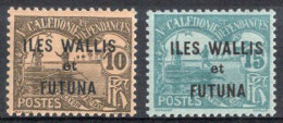 Wallis & Futuna Timbres-Taxe N°2* & 3* Neufs Charnière TB Cote 3.00€ - Postage Due