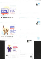 Judo Europe 2012 3 Stationeries Of Russia (2 Covers + Card)  ** - Judo