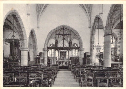 BELGIQUE - RONQUIERES - Intérieur De L'église - Sanctuaire De Notre Dame .....- Edit Dechief - Carte Postale Ancienne - Andere & Zonder Classificatie