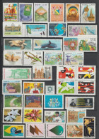 BRESIL - 1987/1989 - COLLECTION 3 PAGES ** MNH - COTE YVERT = 98.7 EUR. - - Colecciones & Series