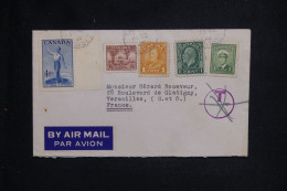 CANADA - Enveloppe De Limoilou Pour La France 1948, Affranchissement Varié - L 143507 - Covers & Documents