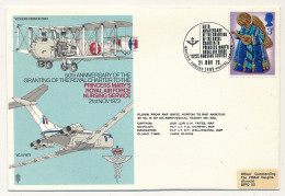 GRANDE BRETAGNE - Env. 50eme Anniv. RAF Nursing Service - British Forces Postal Service - 21 Nov 1973 - Cartas & Documentos