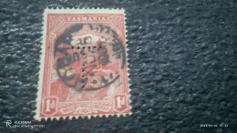 AVUSTURALYA-TASMANIA-1890      1P        VICTORIA       USED - Used Stamps