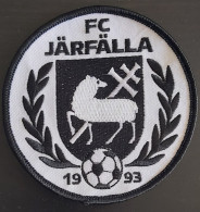 FC Järfälla Sweden Football Club Soccer Fussball Calcio Futbol Futebol Patch - Habillement, Souvenirs & Autres