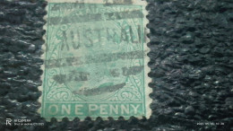 AVUSTURALYA--SOUTH AUSTRALYA -1876                1P           VICTORIA         USED - Used Stamps