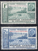 Wallis & Futuna Timbres-Poste N°90* Et 91* Neufs Charnières TB Cote  3.50€ - Unused Stamps