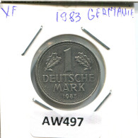 1 DM 1983 J GERMANY Coin #AW497.U - 1 Marco