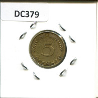 5 PFENNIG 1970 G WEST & UNIFIED GERMANY Coin #DC379.U - 5 Pfennig