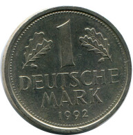 1 DM 1992 A BRD ALLEMAGNE Pièce GERMANY #AZ447.F - 1 Mark