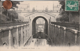 72 -  Carte Postale Ancienne De  LE MANS  Perspective Du Tunnel - Le Mans