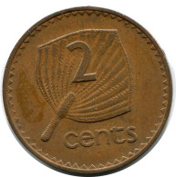 2 CENTS 1982 FIDSCHI FIJI Münze #BA155.D - Figi