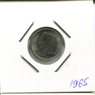 25 CENTIMOS 1965 VENEZUELA Coin #AR486.U - Venezuela