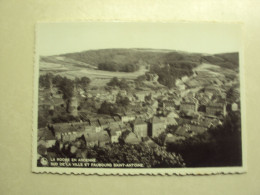 48656 - LA ROCHE EN ARDENNE - SUD DE LA VILLE ET FAUBOURG SAINT-ANTOINE - ZIE 2 FOTO'S - La-Roche-en-Ardenne