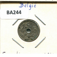 5 CENTIMES 1910 DUTCH Text BELGIQUE BELGIUM Pièce #BA244.F - 5 Cents