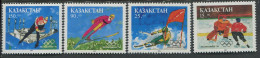 Kazakhstan:Kasastan:Unused Stamps Serie Olympic Games 1994, Lillehammer, Ice Hockey, Skating, Ski Jump, MNH - Invierno 1994: Lillehammer