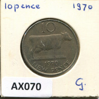 5 PENCE 1970 GUERNSEY Pièce #AX070.F - Guernsey